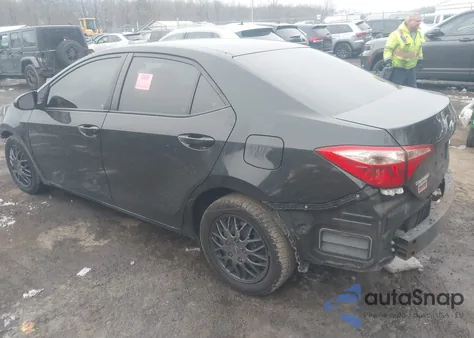 2017 Toyota Corolla Le из США, поврежденный, VIN 2T1BURHE0HC801563